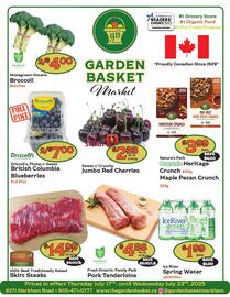 The Garden Basket flyer week 29 Page 1