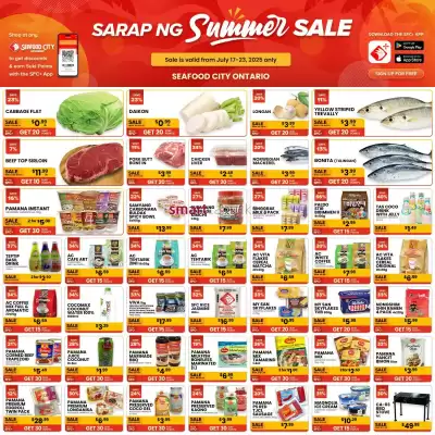 Seafood City Supermarket flyer (valid until 23-07)