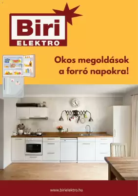 Biri Elektro akciós újság (érvényes eddig: 11-08)