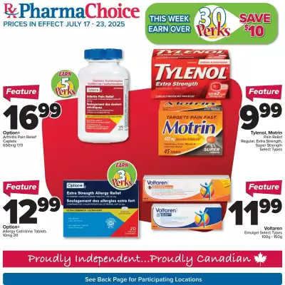 PharmaChoice flyer (valid until 23-07)