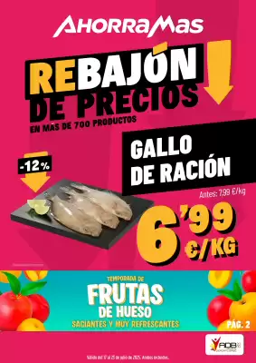 Folleto AhorraMas (válido hasta el 23-07)