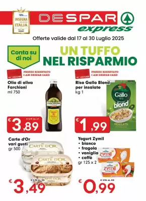 Volantino DeSpar Express (valido fino al 30-07)