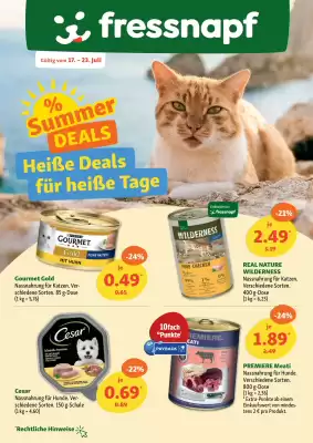 Fressnapf Prospekt (gültig bis 23-07)