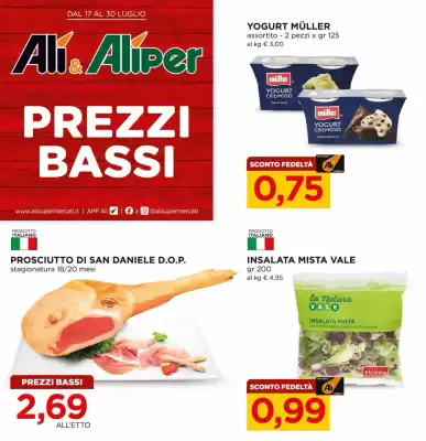 Volantino Alì Supermercati (valido fino al 30-07)