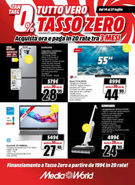 Volantino MediaWorld Pagina 1