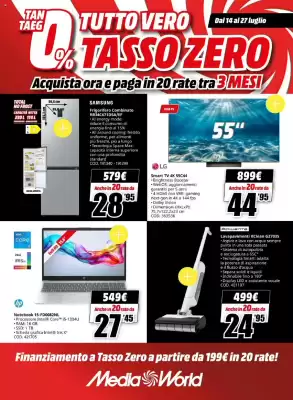 Volantino MediaWorld (valido fino al 27-07)
