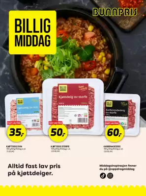 Bunnpris Kundeavis (gyldig til 20-07)