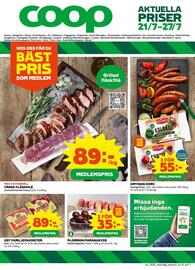 Coop reklamblad vecka 30 Sida 1