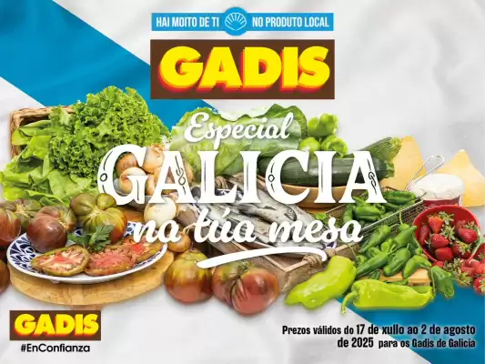 Folleto Gadis (válido hasta el 2-08)