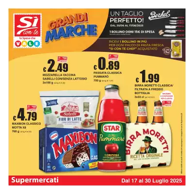 Volantino Sì con te (valido fino al 30-07)