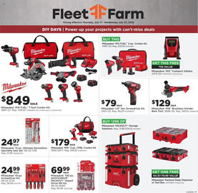 Mills Fleet Farm Weekly Ad week 29 Page 1