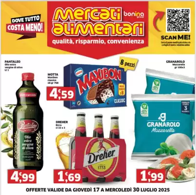 Volantino Mercati Alimentari