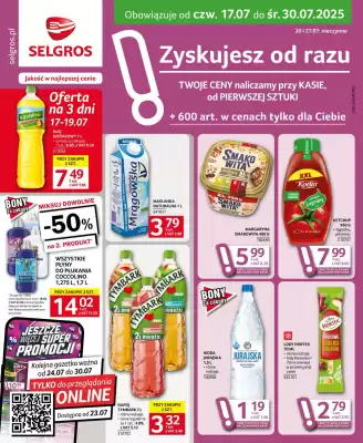 Selgros gazetka (ważność do 30-07)