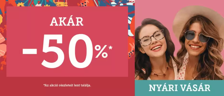 Vision Express akciós újság (érvényes eddig: 30-07)