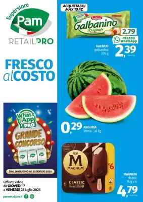 Volantino Superstore Pam (valido fino al 25-07)