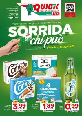 Volantino Quick Sisa (valido fino al 30-07)