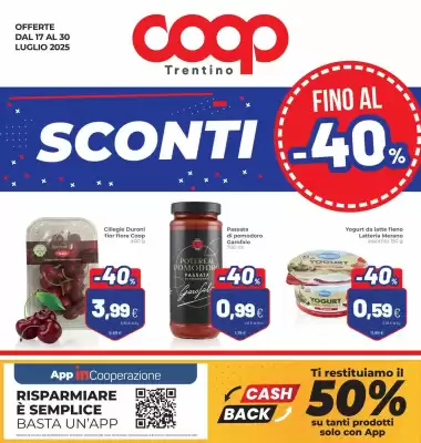 Volantino Coop Trentino (valido fino al 30-07)