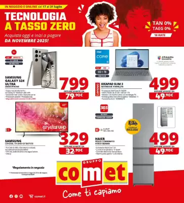 Volantino Comet (valido fino al 31-07)