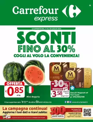 Volantino Carrefour Express (valido fino al 30-07)