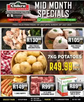 Chikro Food Market catalogue (valid until 20-07)