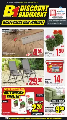 B1 Discount Baumarkt Prospekt (gültig bis 25-07)