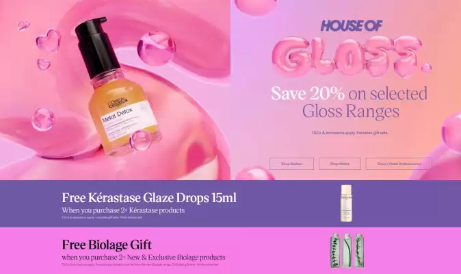 Hairhouse Warehouse catalogue (valid until 3-08)
