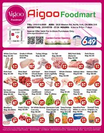 Aigoo Foodmart flyer Page 1