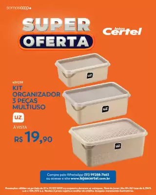 Catálogo Lojas Certel (válido até 31-07)