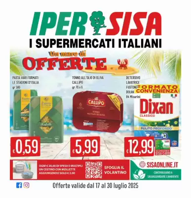 Volantino IperSisa (valido fino al 30-07)