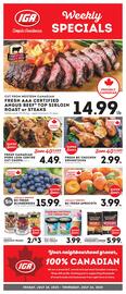IGA flyer week 29 Page 1