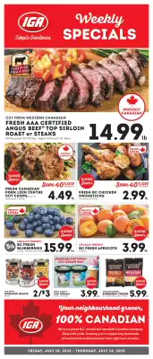 IGA flyer (valid until 23-07)