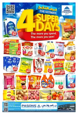Pasons catalogue (valid until 20-07)