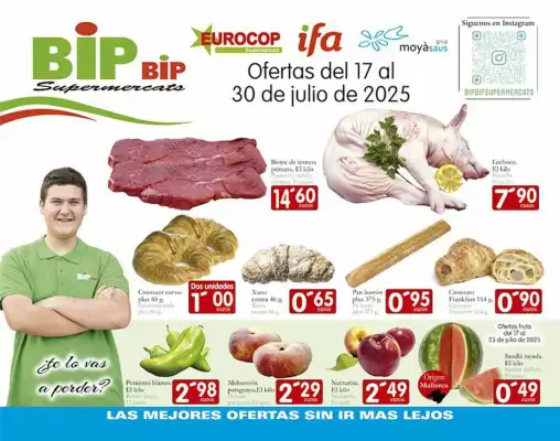Folleto Supermercados Bip Bip (válido hasta el 30-07)