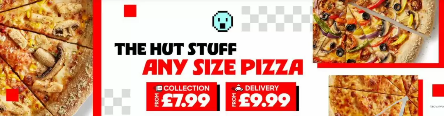 Pizza Hut leaflet (valid until 3-08)