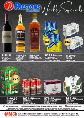 Prestons catalogue (valid until 21-07)