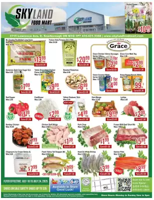 Skyland Foodmart flyer