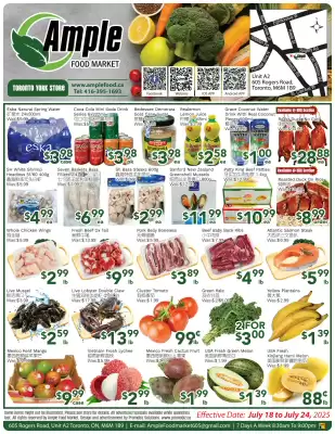 Ample Food Market flyer