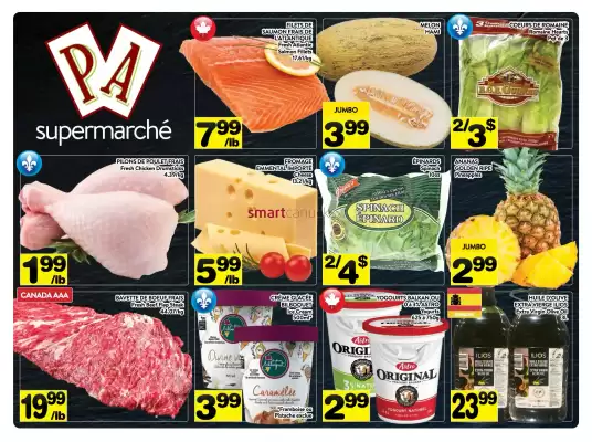 Supermarché PA flyer