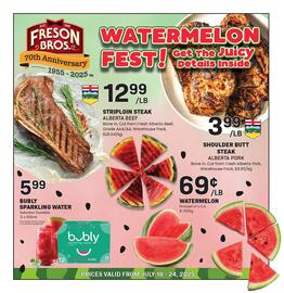 Freson Bros flyer week 29 Page 1