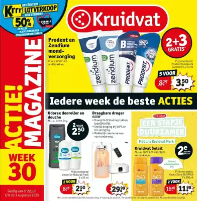 Kruidvat folder