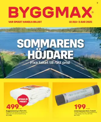 Byggmax reklamblad