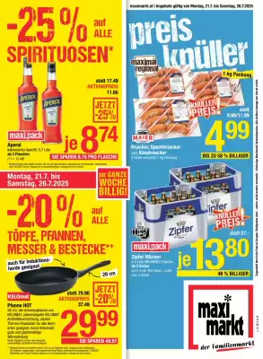 Maximarkt Flugblatt (gültig bis 27-07)
