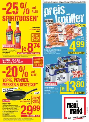 Maximarkt Flugblatt (gültig bis 27-07)