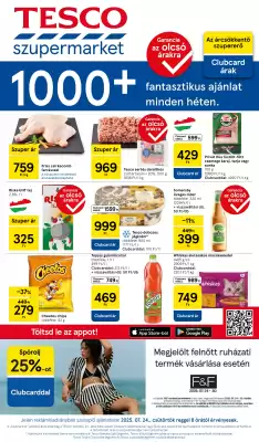 Tesco akciós újság (érvényes eddig: 30-07)