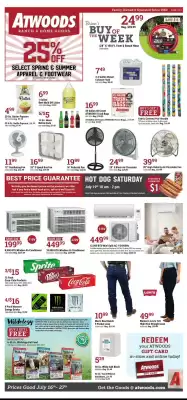 Atwoods Ranch & Home Weekly Ad (valid until 27-07)