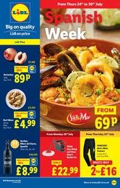 Lidl leaflet week 30 Page 1