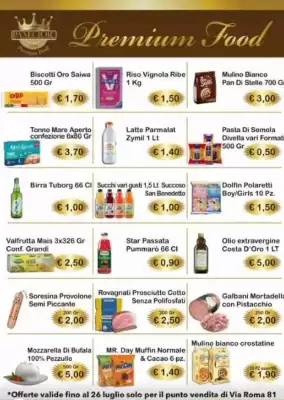 Volantino Mercati Alimentari (valido fino al 26-07)