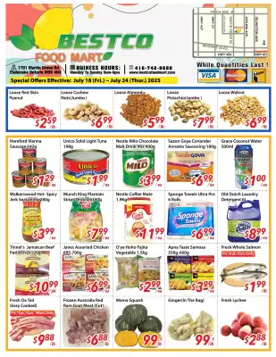 Bestco Food Mart flyer (valid until 24-07)