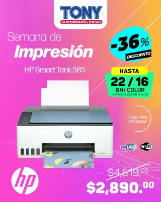 Catálogo Tony Super Papelerías