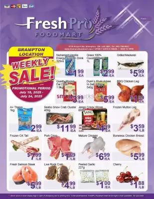FreshPro Foodmart flyer